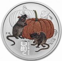 Silver coin  Australia  KM# 3827