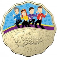 Aluminium Bronze coin Australia KM# 4035 30. The Wiggles. 1991 - 2021.