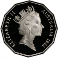 ELIZABETH II. AUSTRALIA 1988. RDM.
