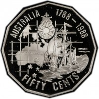 Silver coin  Australia  KM# 99a