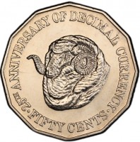 Copper-Nickel coin Australia KM# 139 Copper-Nickel coin Australia KM# 139