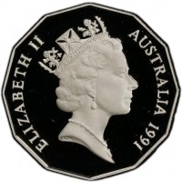 Silver coin  Australia  KM# 139a