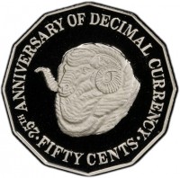 Silver coin Australia KM# 139a Silver coin Australia KM# 139a