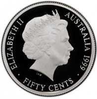 Silver coin Australia KM# 484 Silver coin Australia KM# 484