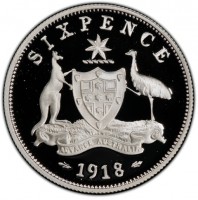 Silver coin Australia KM# 484 Silver coin Australia KM# 484