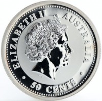 Silver coin  Australia  KM# 501