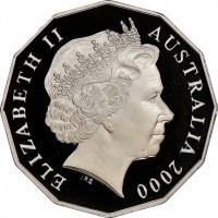 Copper-Nickel coin  Australia  KM# 488a