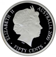 Silver coin  Australia  KM# 499