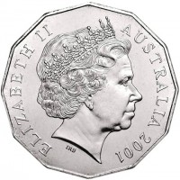 Copper-Nickel coin  Australia  KM# 491.1