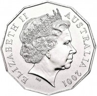 Copper-Nickel coin Australia KM# 551 Copper-Nickel coin Australia KM# 551