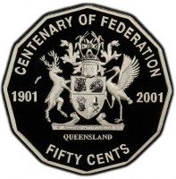 Copper-Nickel coin Australia KM# 555 Copper-Nickel coin Australia KM# 555