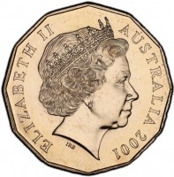 Copper-Nickel coin  Australia  KM# 565