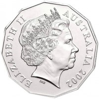 Copper-Nickel coin Australia KM# 602 Copper-Nickel coin Australia KM# 602