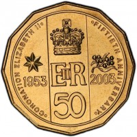 *Coronation Elizabeth II*. *Fiftieth Anniversary*. 1953. E II R. 50. 2003.