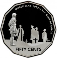 Silver coin Australia KM# 746a Silver coin Australia KM# 746a