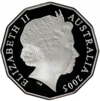 Silver coin  Australia  KM# 769a