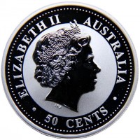 Silver coin Australia KM# 791 Silver coin Australia KM# 791
