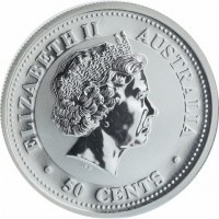 Silver coin Australia KM# 791 Silver coin Australia KM# 791