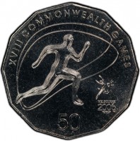 Copper-Nickel coin  Australia  KM# 777