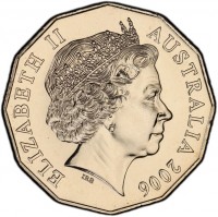 Copper-Nickel coin  Australia  KM# 801