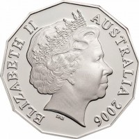 Copper-Nickel coin Australia KM# 802 Copper-Nickel coin Australia KM# 802