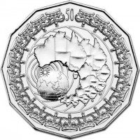 Copper-Nickel coin  Australia  KM# 802