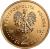 obverse of 2 Złote - ORP Gen K. Pulaski (2013) coin with Y# 866 from Poland. Inscription: RZECZPOSPOLITA POLSKA 20 13 ZŁ 2 ZŁ