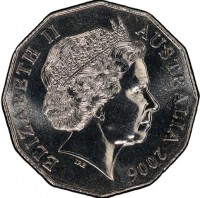 Copper-Nickel coin  Australia  KM# 1001