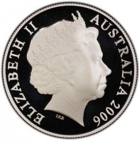 Silver coin Australia KM# 821 Silver coin Australia KM# 821