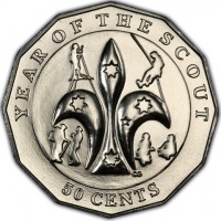 YEAR OF THE SCOUT. 50 CENTS.
