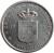 obverse of 5 Francs (1956 - 1959) coin with KM# 3 from Ruanda-Urundi. Inscription: BELGISCH CONGO BELGE 19 56 RUANDA-URUNDI