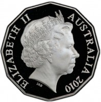 Gold Plated Silver coin Australia KM# 1525a Gold Plated Silver coin Australia KM# 1525a