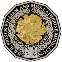 Gold Plated Silver coin Australia KM# 1571a Gold Plated Silver coin Australia KM# 1571a