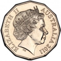 Copper-Nickel coin  Australia  KM# 1521