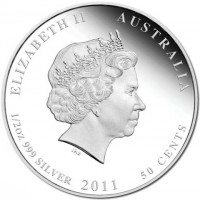 Silver coin  Australia  KM# 1532