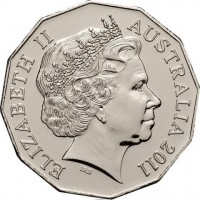 Copper-Nickel coin  Australia  KM# 1567