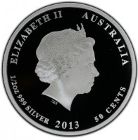 Silver coin  Australia  KM# 1815