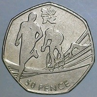 Copper-Nickel coin  United Kingdom  KM# 1173