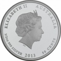 Silver coin Australia KM# 1924 Silver coin Australia KM# 1924