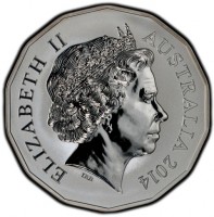 ELIZABETH II. AUSTRALIA 2014. IRB.