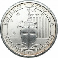 BATTLE OF THE CORAL SEA. P. WR. WAR IN THE PACIFIC 1941-45.