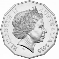 ELIZABETH II. AUSTRALIA 2015. IRB.