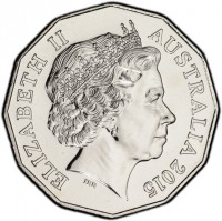 Copper-Nickel coin Australia KM# 2992 ELIZABETH II. AUSTRALIA 2015. IRB.