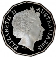 ELIZABETH II. AUSTRALIA 2015. IRB.