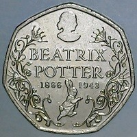 Copper-Nickel coin  United Kingdom  KM# 1370