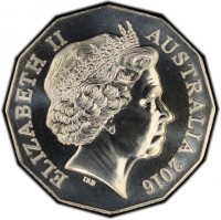 ELIZABETH II. AUSTRALIA 2016. IRB.