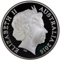 ELIZABETH II. AUSTRALIA 2016. IRB.