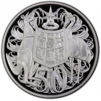 Silver coin  Australia  KM# 3204a