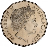 Copper-Nickel coin Australia KM# 3362 ELIZABETH II. AUSTRALIA 2017. IRB.
