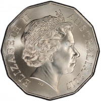 Copper-Nickel coin Australia KM# 3351 ELIZABETH II. AUSTRALIA 2017. IRB.